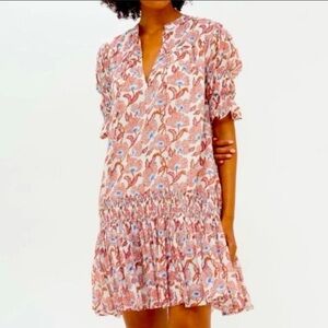 Oliphant Ruffled Tiered Mini Sundress